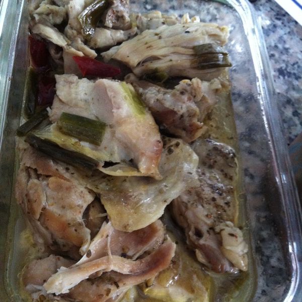 簡易版-蔥油雞：鍾羿葶 一起做