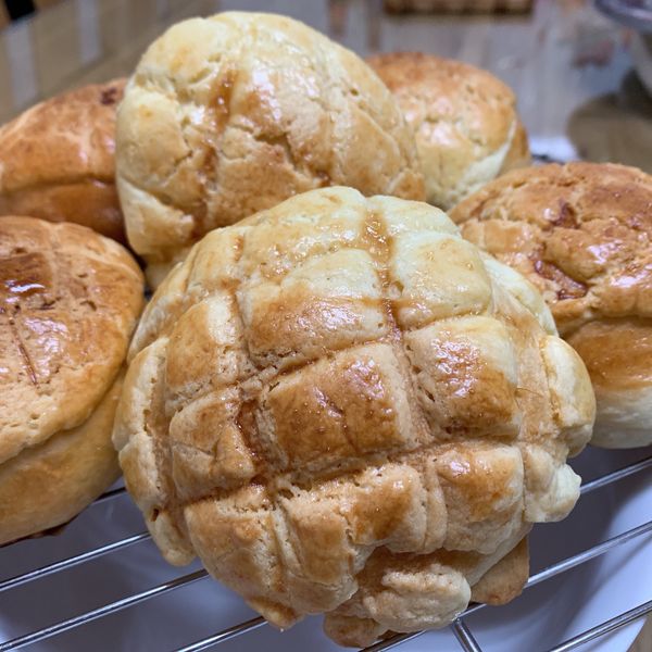 直接法 手揉菠蘿麵包 菠蘿油 : April一起做