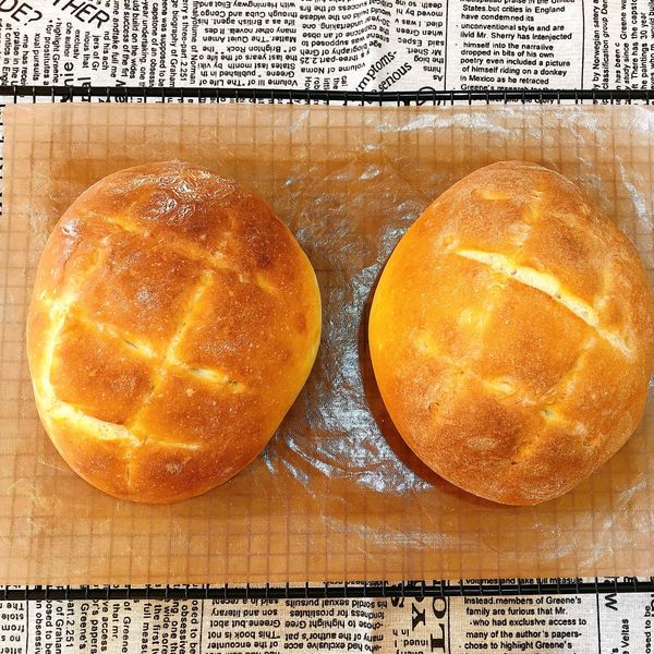 田園風白麵包 【免揉免機器】 : 黃惠惠一起做