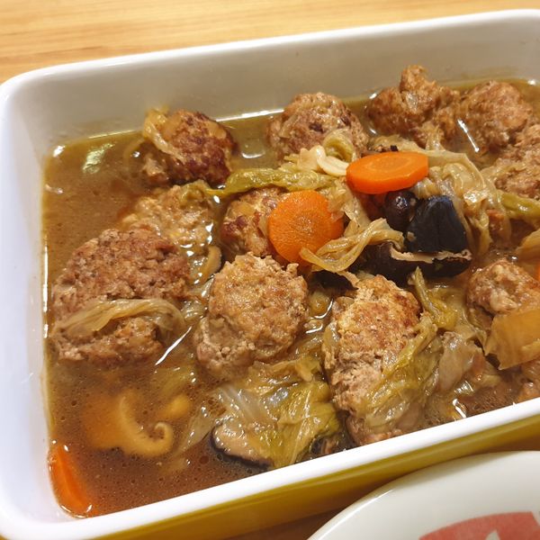 紅燒獅子頭【新手不敗年菜】 : Claire Hsu一起做