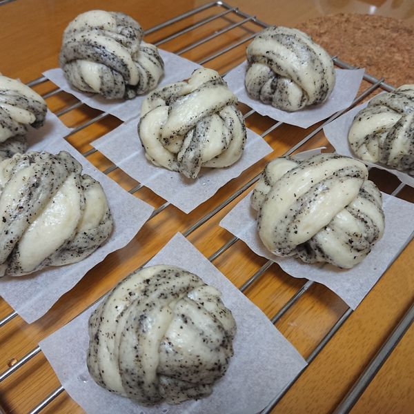 芝麻牛奶饅頭（早餐） : Lin  Lucy一起做