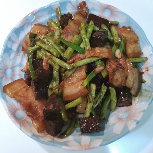 很下飯的醬香五花肉炒四季豆 : Tiffany Hung一起做