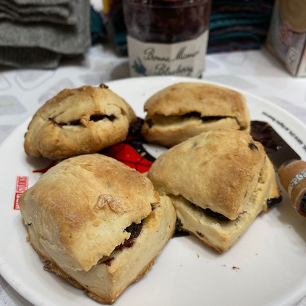 🔥英式🔥蔓越莓司康：李卉琳 一起做