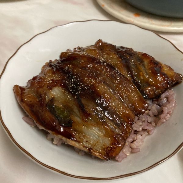 茄子素蒲燒饅丼：W 一起做