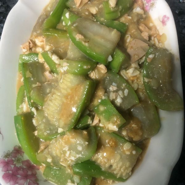 金沙鹹蛋絲瓜 : 張曉靜一起做