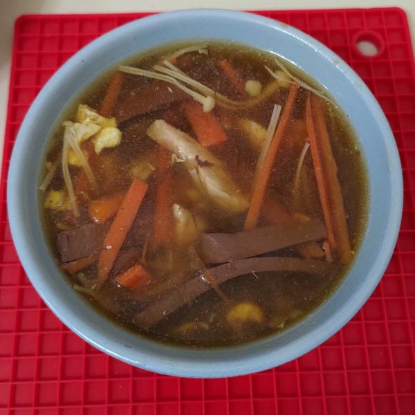 酸辣湯 : angel一起做