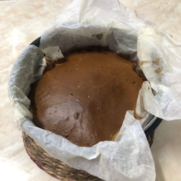 巴斯克乳酪蛋糕（氣炸花蜜）：nancy華 一起做