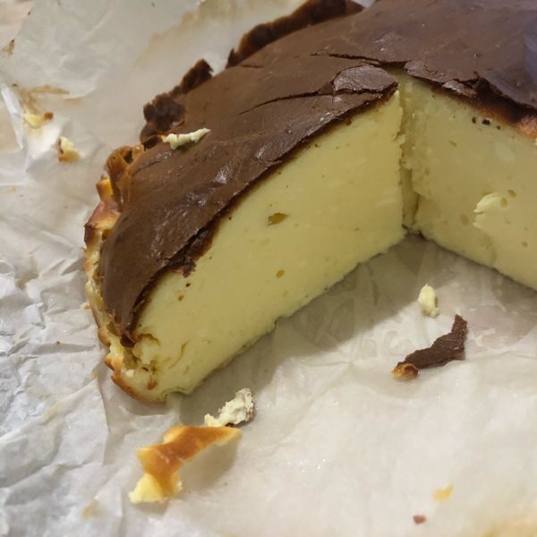 巴斯克乳酪蛋糕（氣炸花蜜）：nancy華 一起做