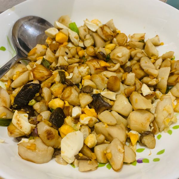 金沙杏鮑菇 : Casey Lam一起做