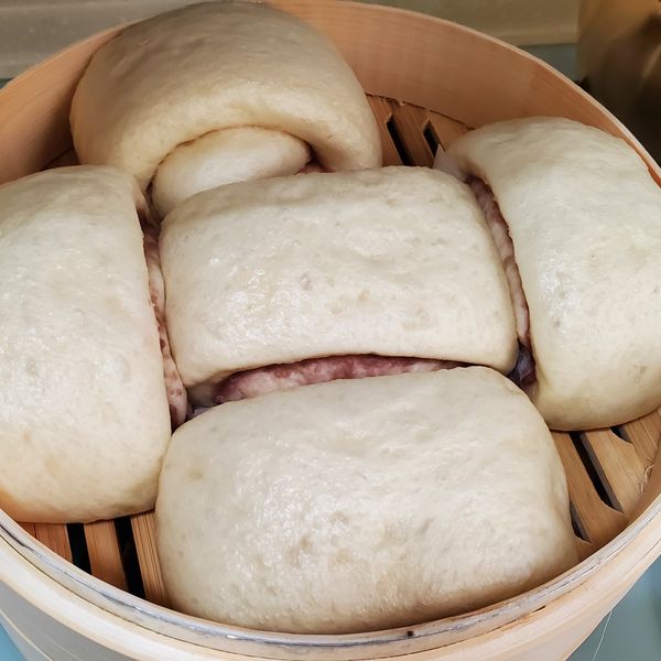 芋泥牛奶饅頭卷 : Nissa一起做