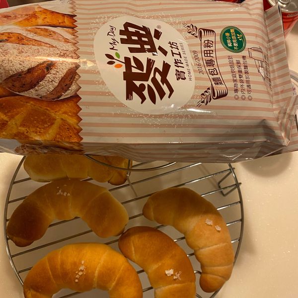 鹽可頌－原味【麥典實作工坊麵包專用粉】 : 胡湘婷一起做