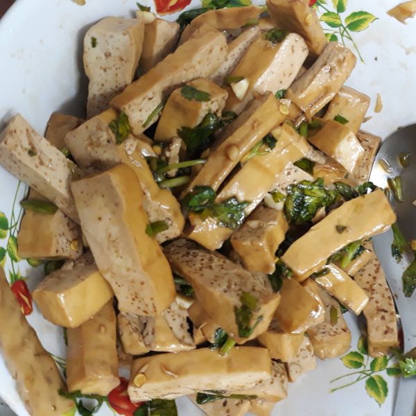 涼拌豆乾：吳美嫻 一起做