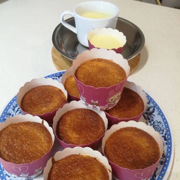 蜂蜜杯子小蛋糕 : Iris Goh一起做