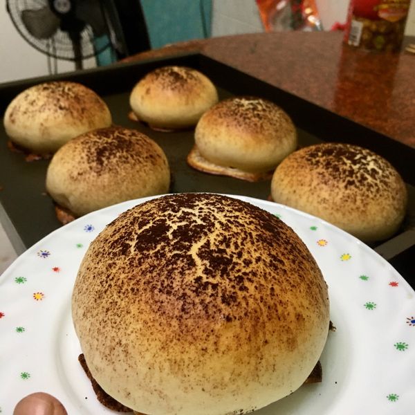 蘑菇造型麵包 Mushroom buns : 驢子愛手作一起做