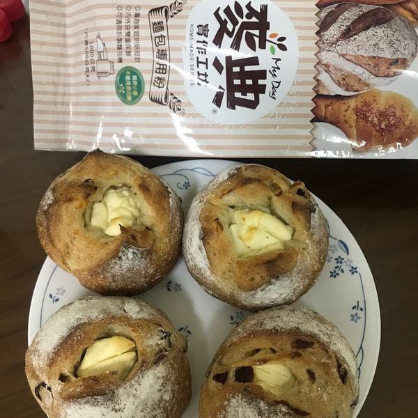 蔓越莓乳酪【麥典實作工坊麵包專用粉】：企鵝好愛煮 一起做