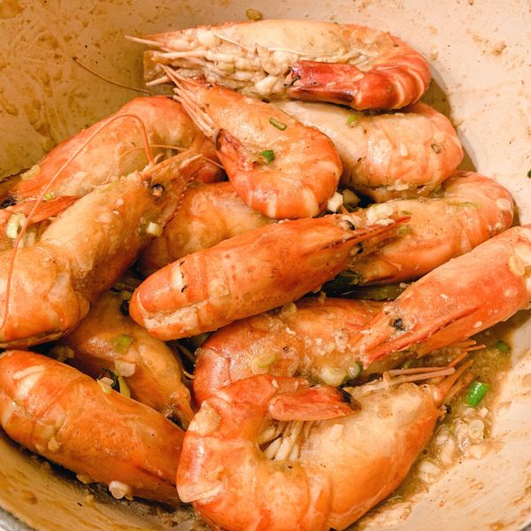 檸檬泰國蝦：Eria Lu 一起做