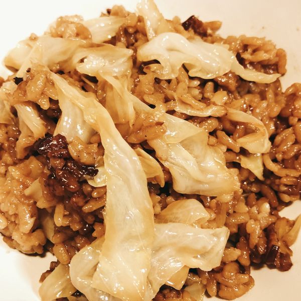 古早味高麗菜飯（電子鍋） : Roy Liao一起做