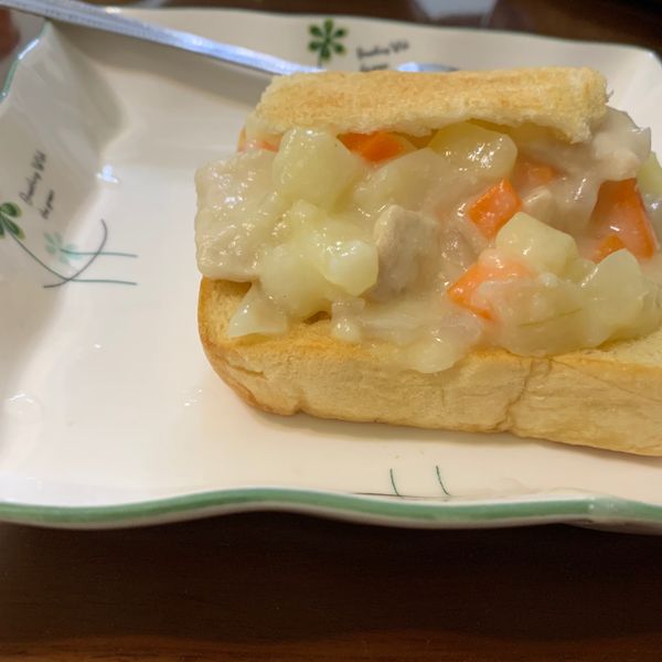 免油炸法式棺材板【好侍北海道白醬料理】 : Arthur Wu一起做