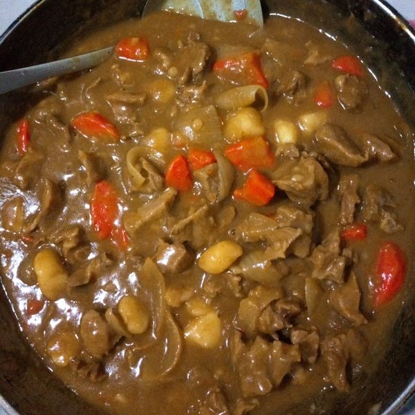 豬肉蘋果馬鈴薯咖哩 : 高雅音一起做