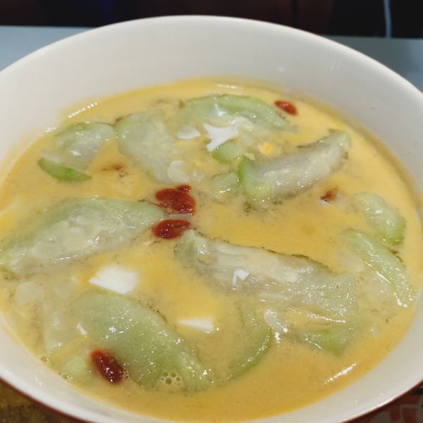 金沙絲瓜（鹹蛋炒絲瓜） : Han一起做