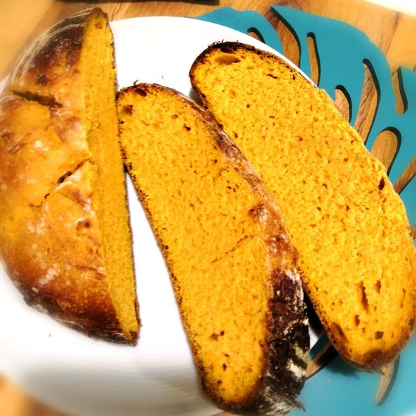 免揉南瓜麵包:Mito Huang 一起做