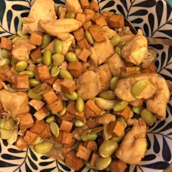 毛豆雞丁 : Carey Chao一起做