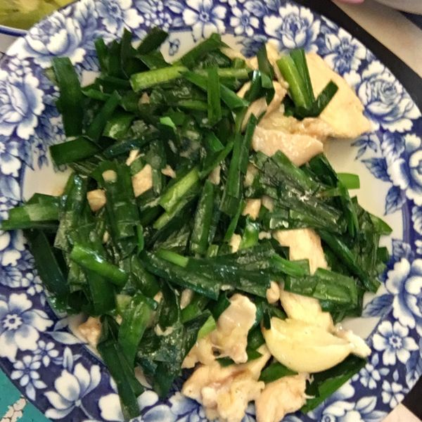 [減醣]海量韭菜炒雞胸 : Carey Chao一起做
