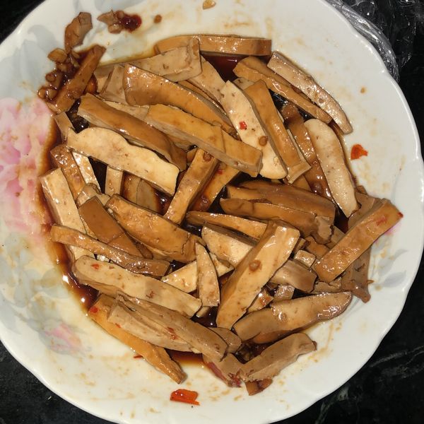 涼拌豆乾：nini 一起做