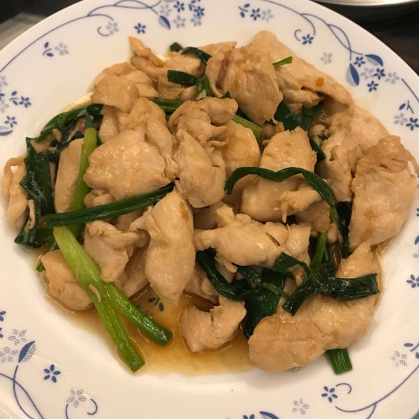 蔥爆嫩炒雞片 醬汁比例讚👍🏻 : Yu-Chih Chu一起做