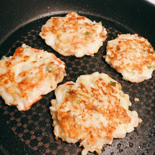 香酥蒲瓜煎餅 : Roy Liao一起做