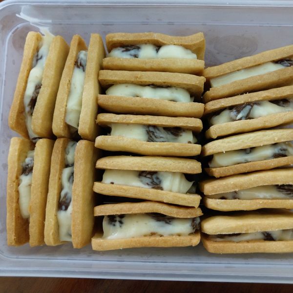 蘭姆葡萄餅乾 (附影片) : 葉雛菊一起做