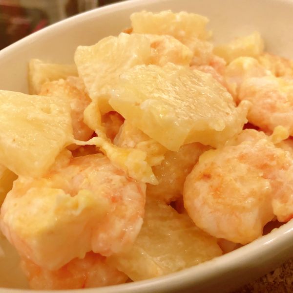 簡易阿基師版之鳳梨蝦球 : Blow Fish一起做