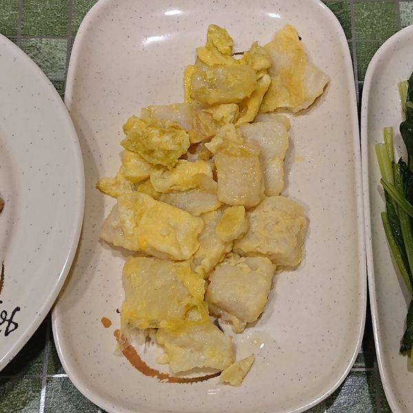 黃金蛋煎巴沙魚排 : 半月一起做