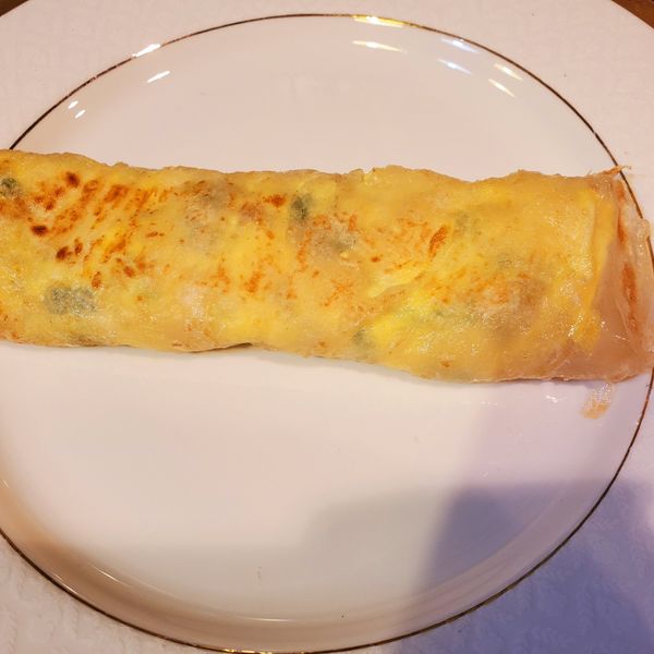 潤餅皮蛋餅：安妮 一起做