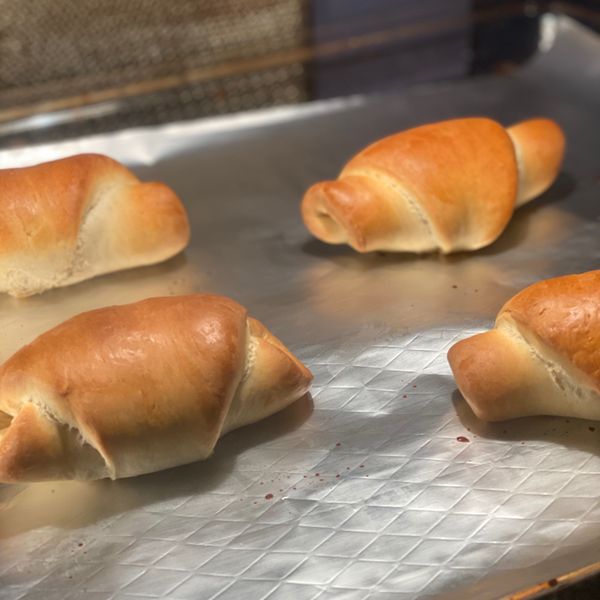 奶油卷麵包 : 小CK吃飯啦🥣一起做