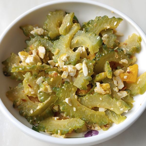 鹹蛋苦瓜 : Rachel Wang一起做