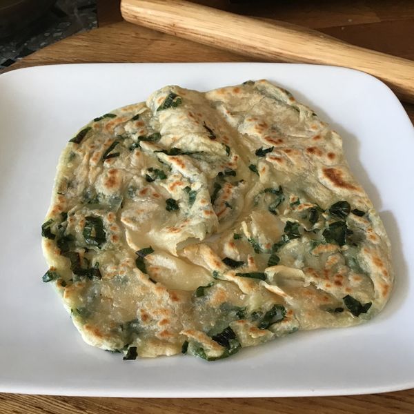 蔥抓餅 : Jan Wang一起做