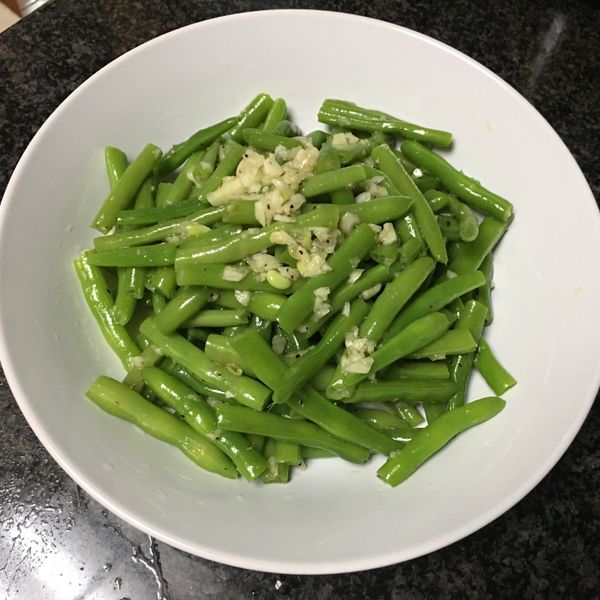 涼拌四季豆 : 查理玉一起做