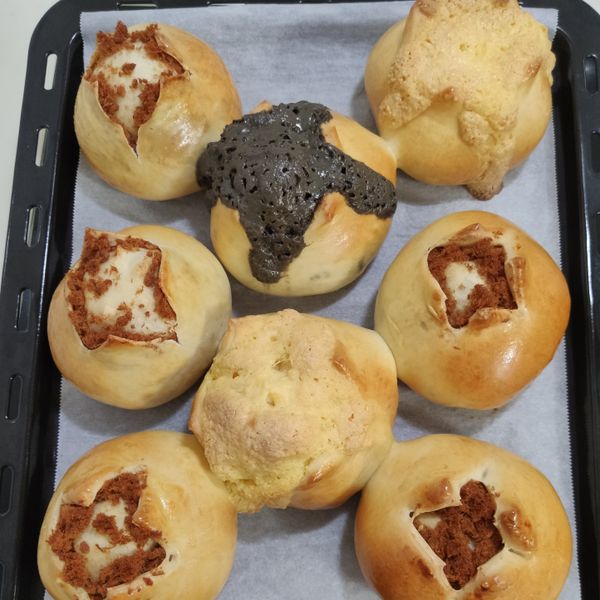 爆發了《肉鬆火山麵包》 : Kimberly一起做