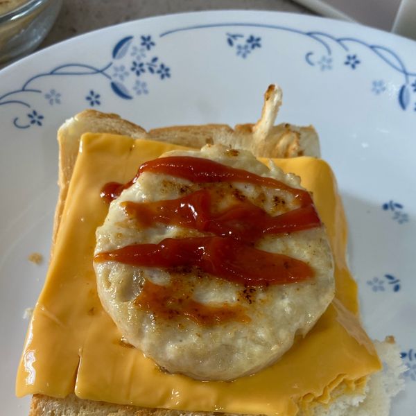 雞胸肉漢堡 : sakura一起做