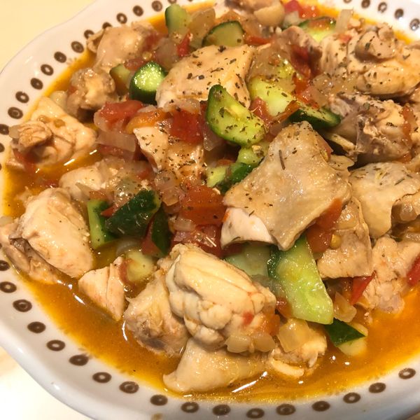 義式番茄香料雞肉：Eileen Huang 一起做