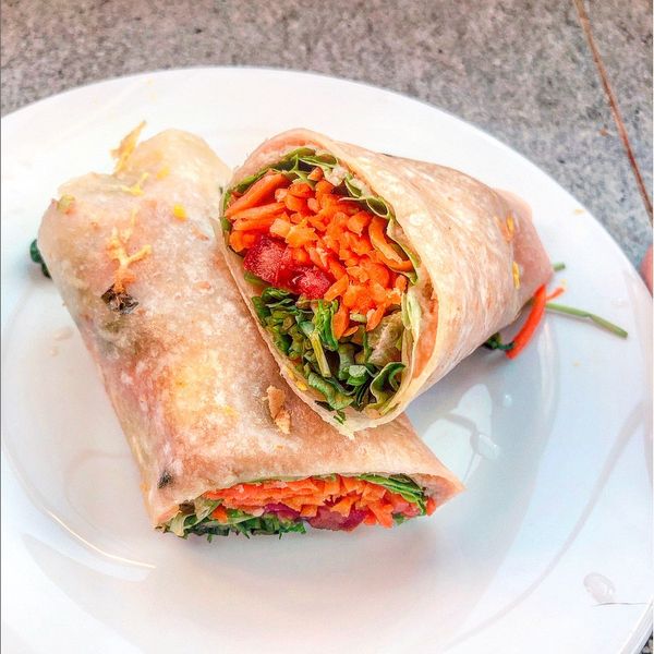 鷹嘴醬四色蔬菜捲：Josephine 一起做