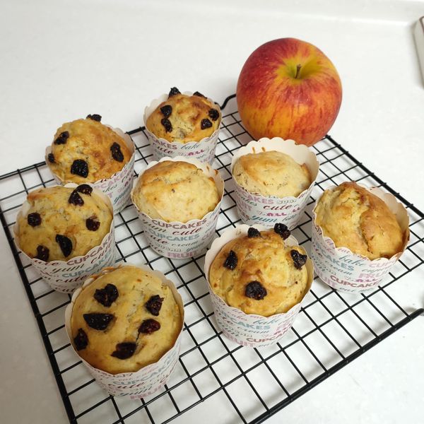 簡單又好吃 - 蘋果馬芬 : 李怡姿一起做