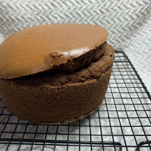 香橙巧克力棉花蛋糕 : matiuta一起做