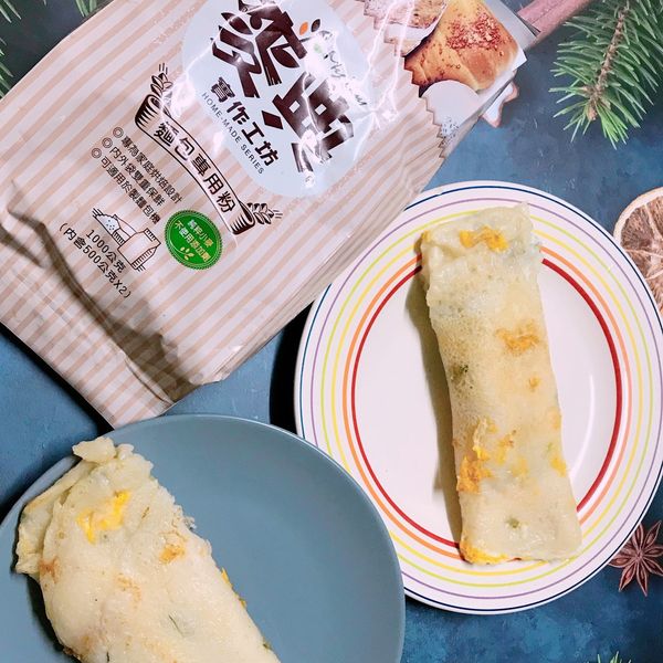 粉漿蛋餅【麥典實作工坊麵包專用粉】 : MOMO媽一起做