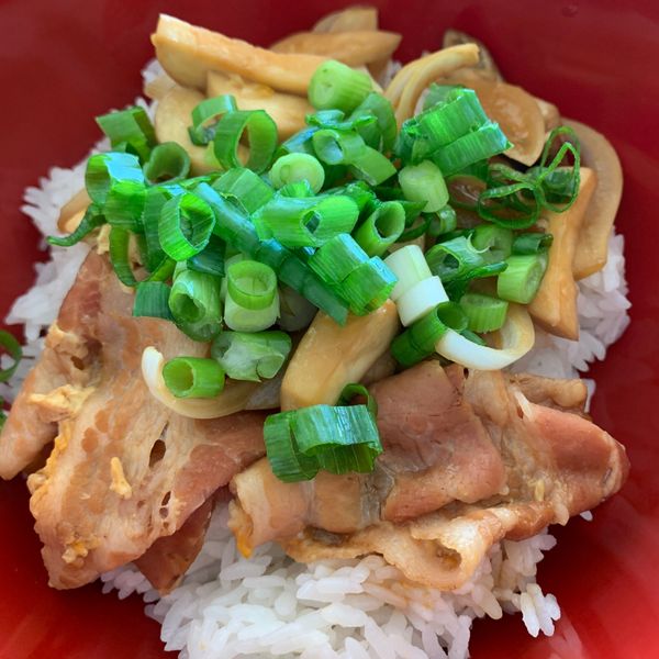 牛肉丼飯：YuerHsu 一起做