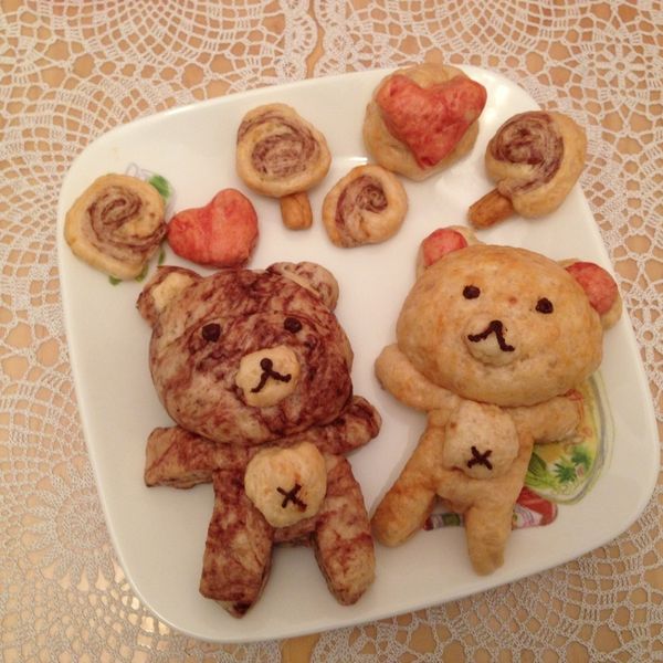 【大同電鍋】百變 甜心饅頭 : 邱央央一起做