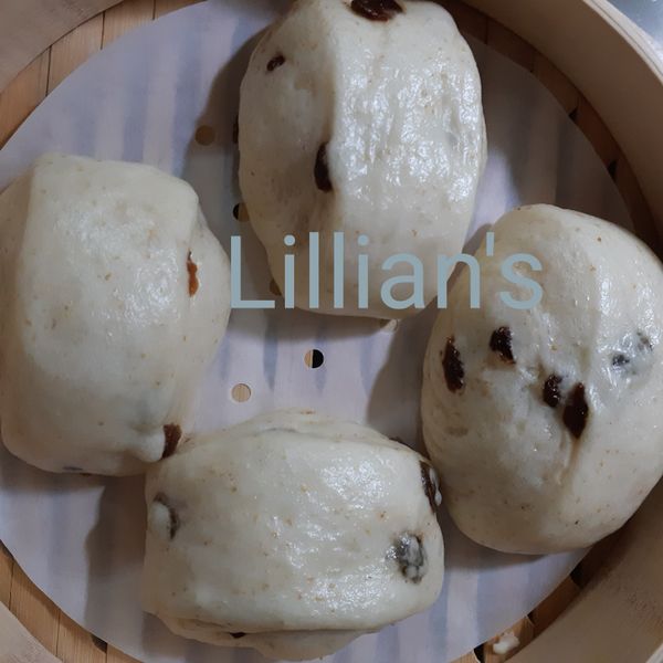 牛奶蔓越莓饅頭 : Lillian一起做