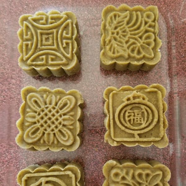 【中秋節】奶香綠豆糕：玲 一起做