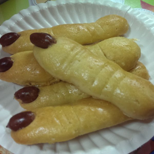 萬聖節巫婆手指餅乾 Witch Finger Cookies ：胡乃元 一起做